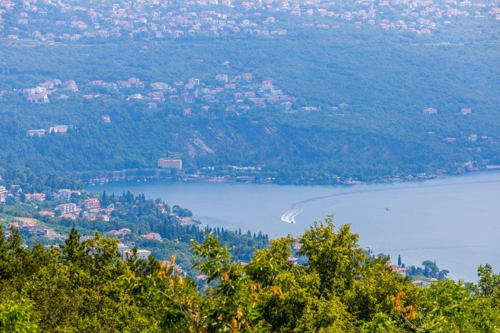 Villa Marron Opatija from air